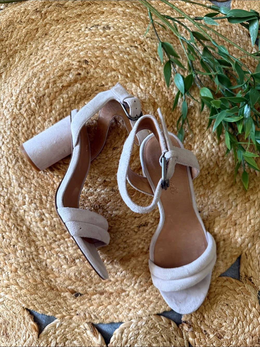Madewell Rosalie High Lavender Sandal. 7